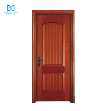 Puertas de la casa interior de madera clásica textura natural puerta go-ag2